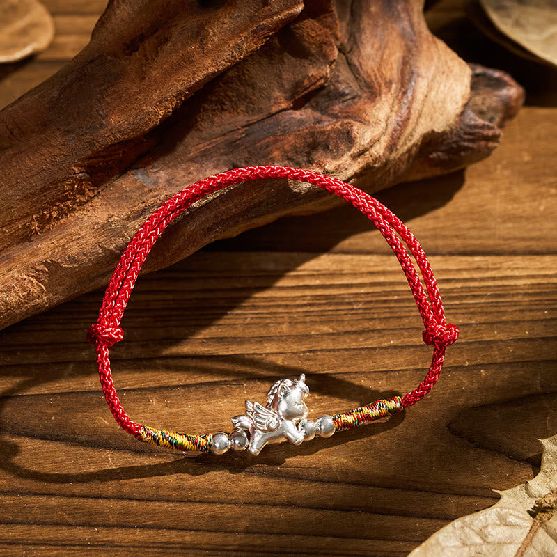 FuAttract Feng Shui Horse Red String Bracelet for Protection, Luck & Wealth Energy - image 3