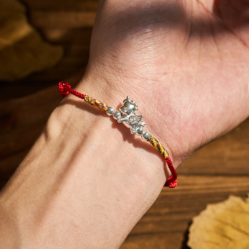FuAttract Feng Shui Horse Red String Bracelet for Protection, Luck & Wealth Energy - image 3