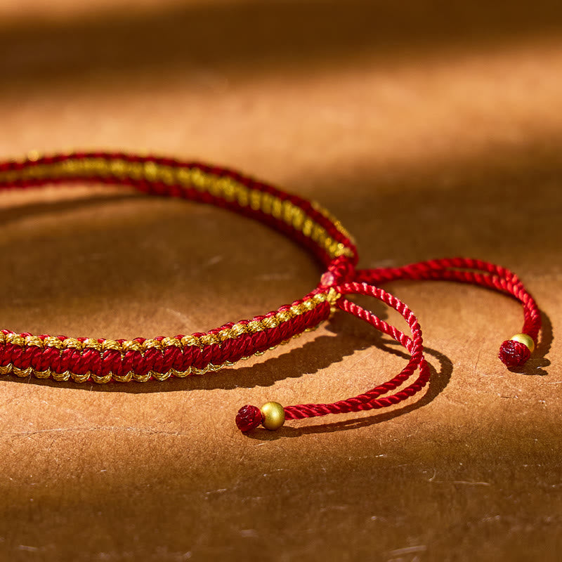 FuAttract Guardian Blessing Bracelet – Cinnabar Ping An Buckle with Fu Character Red String - image 3