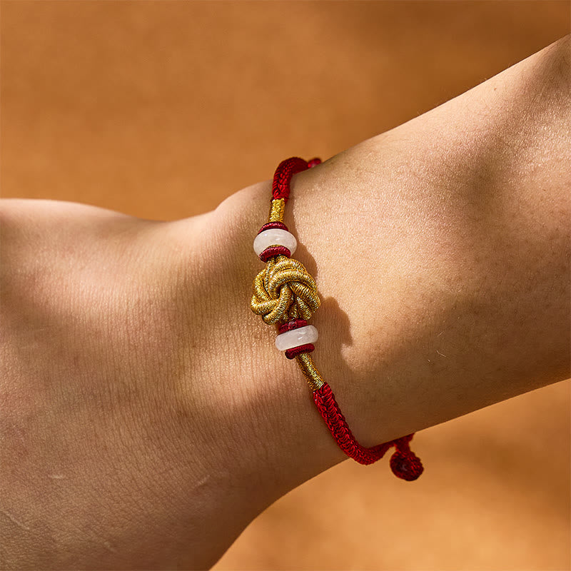 FuAttract Money Knot Red String Bracelet – Prosperity & Blessing Charm - image 6