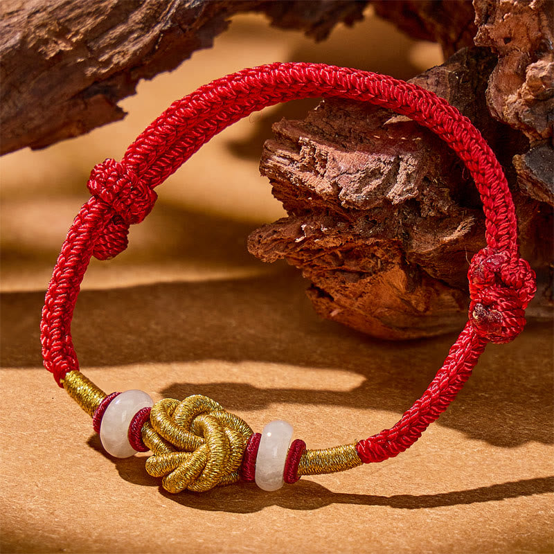 FuAttract Money Knot Red String Bracelet – Prosperity & Blessing Charm - image 2