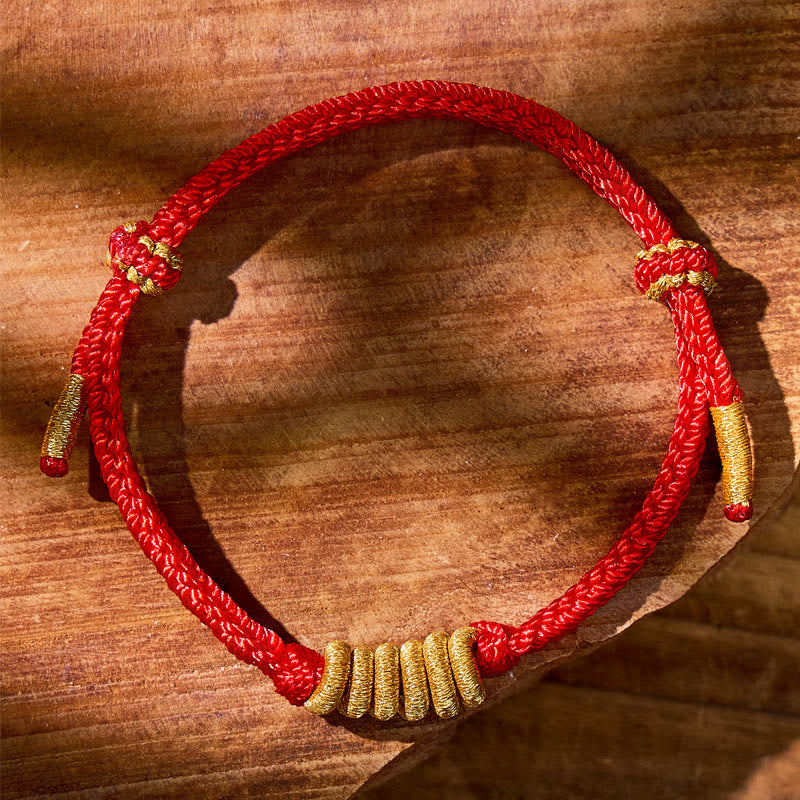 FuAttract Zen-inspired Knot Adjustable Red String Protection Bracelet - image 1