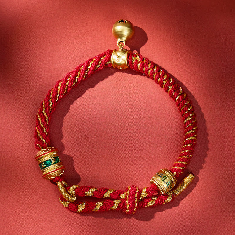 FuAttract Tibetan Om Mani Padme Hum Carved Protection Amulet Bracelet - image 12