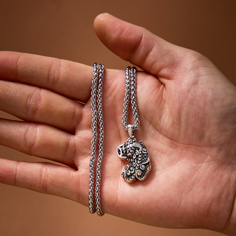 FuAttract Wealth Protection Pixiu Amulet Necklace - image 4