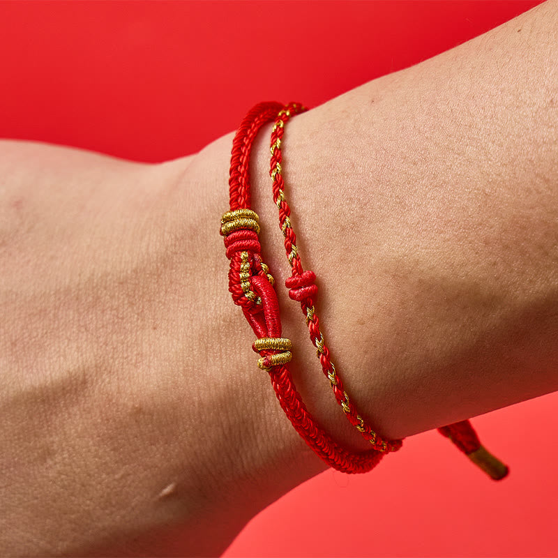 FuAttract Good Luck Protection Red String Braided Lucky Charm Bracelet - image 3