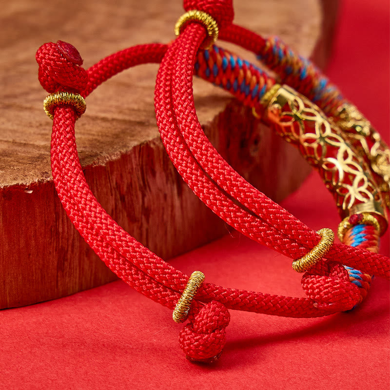 FuAttract Lucky Protection Charm – Handwoven Red String Bracelet - image 6