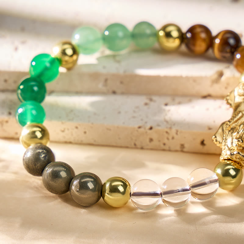 FuAttract Fortune Momentum – Multi-Stone Pixiu Bracelet - image 5