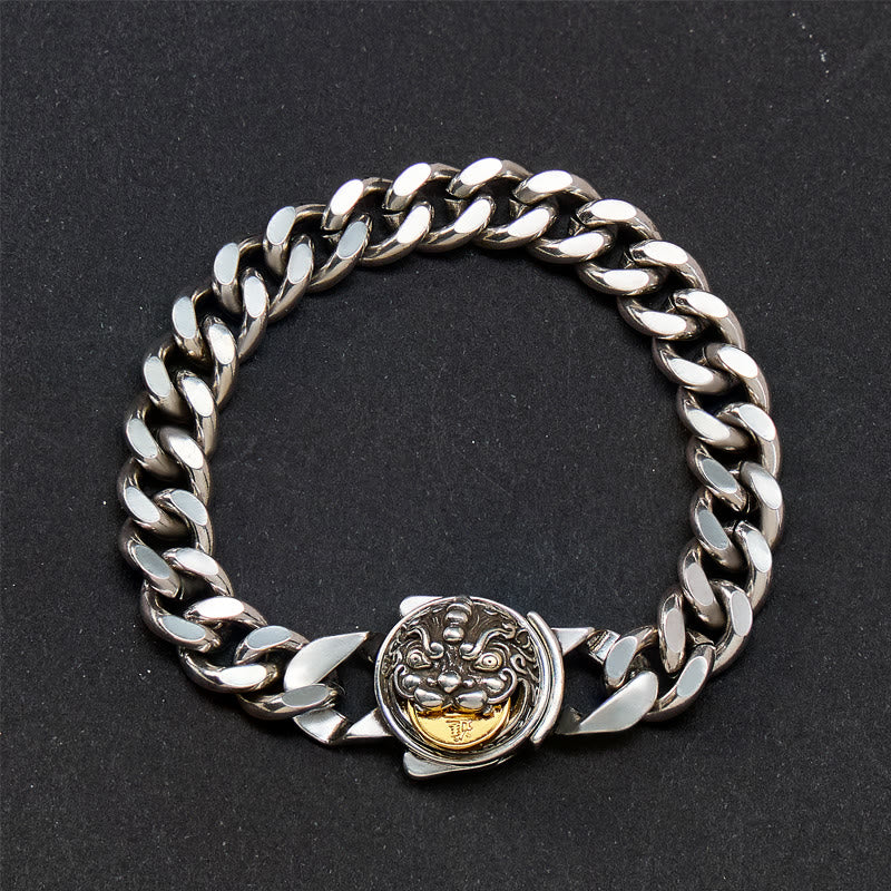 FuAttract Turning Fortune – Rotating Coin Pixiu Bracelet - image 2