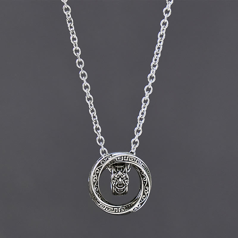 FuAttract Dynamic Fortune – Rotatable Pixiu Pendant Necklace - Pixiu - image 0