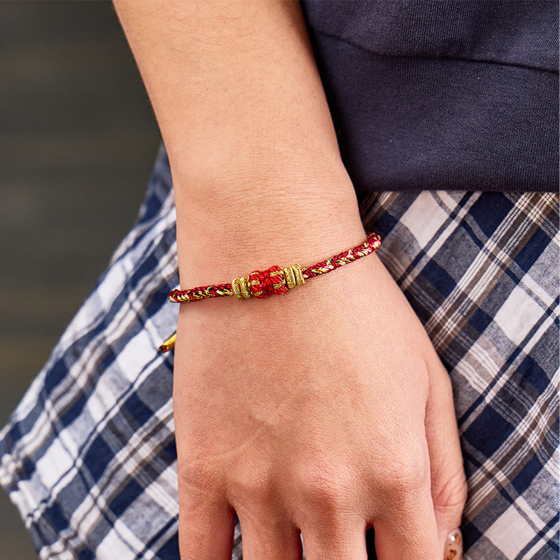 FuAttract Tibet Handmade Chinese Zodiac Lucky Protection Strength Braided Rope Bracelet - image 26