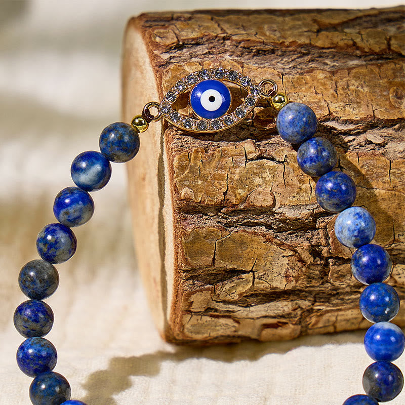 FuAttract Triple Guard Protection – Lapis Lazuli Pixiu Evil Eye Bracelet - image 3