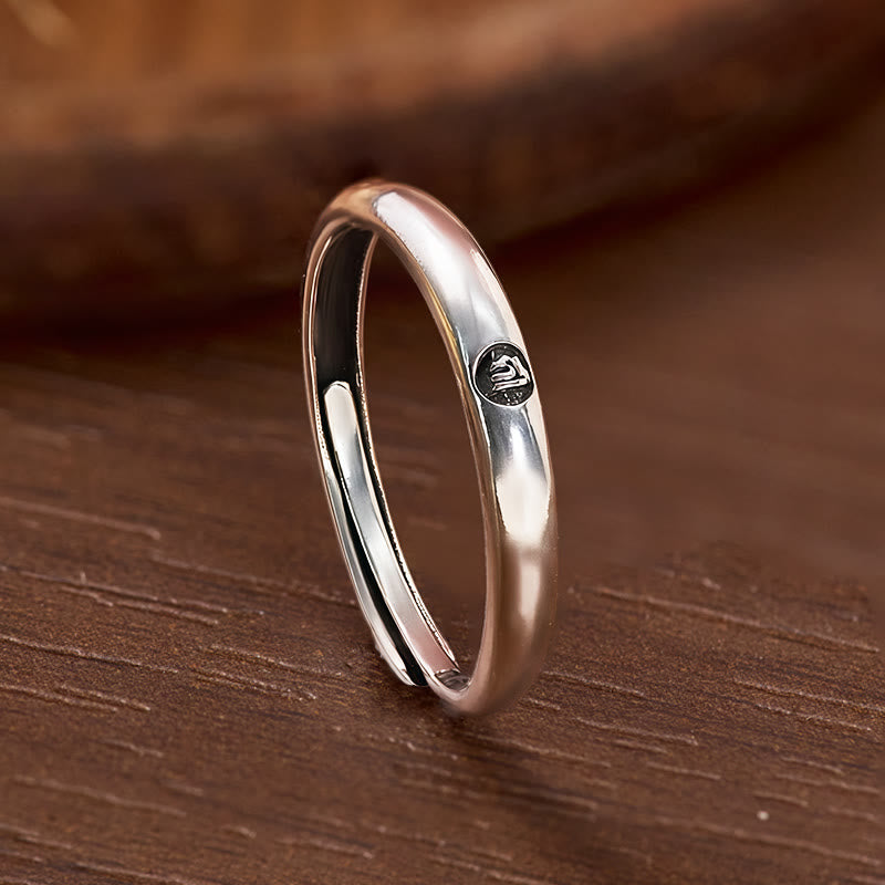 FuAttract Chinese Zodiac Ring for Abundance and Mindfulness Buddhist Amulet - image 5