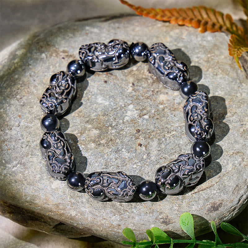 FuAttract Multi-Pixiu Terahertz Style Band for Infinite Luck and Prosperity Bracelet - image 1