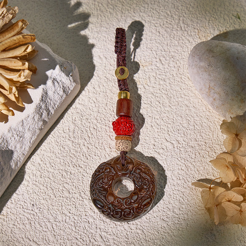 FuAttract Protection & Clarity Ping An Kou Pixiu Amulet Keychain - image 5