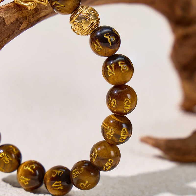 FuAttract Guardian of Fortune Tiger's Eye Pixiu Manifest Your Abundance Bracelet - image 6