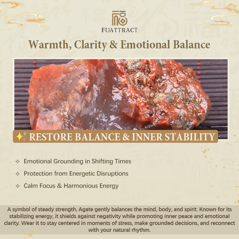 FuAttract Five Elements Balance Agate Stone Chinese Zodiac Balance & Protection Bracelet - image 7