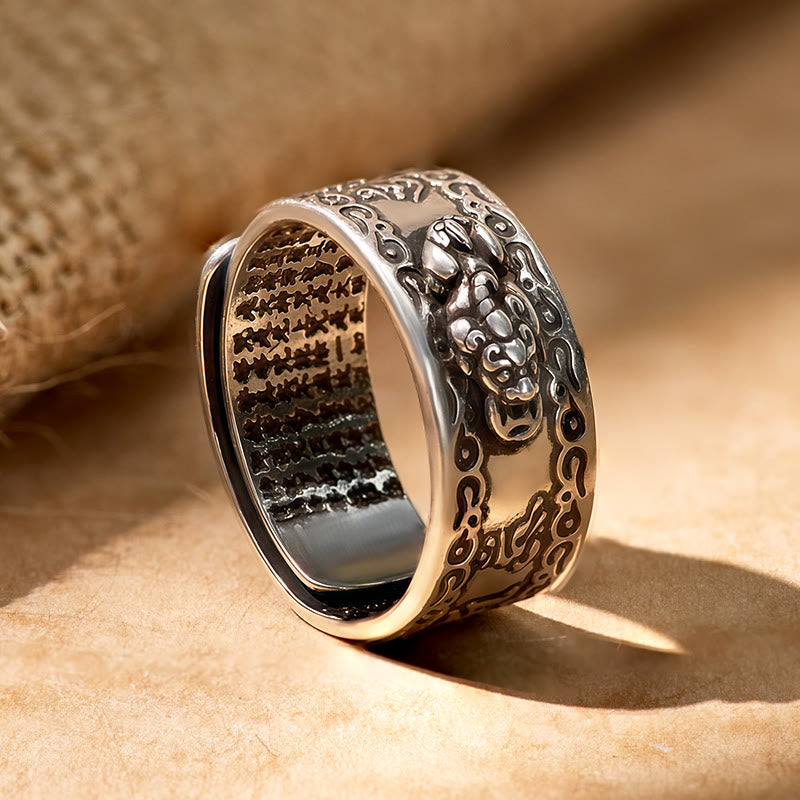 FuAttract Fortune-Attracting Om Mani Padme Hum Pixiu Ring - image 15