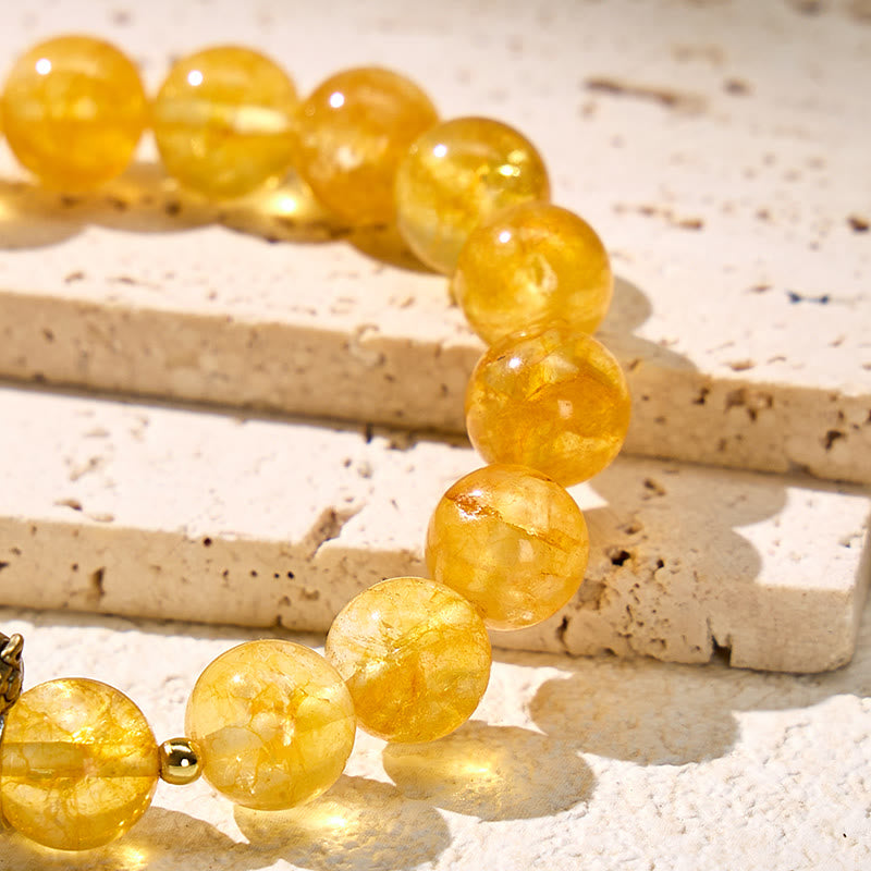 FuAttract Abundance & Success Citrine Chinese Zodiac Manifesting Wealth Amulet Bracelet - image 5
