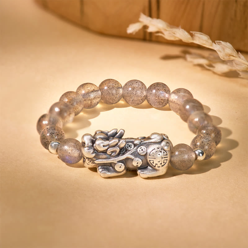 FuAttract Abundance & Protection Natural Stone Pixiu Healing Crystal Ring - image 6