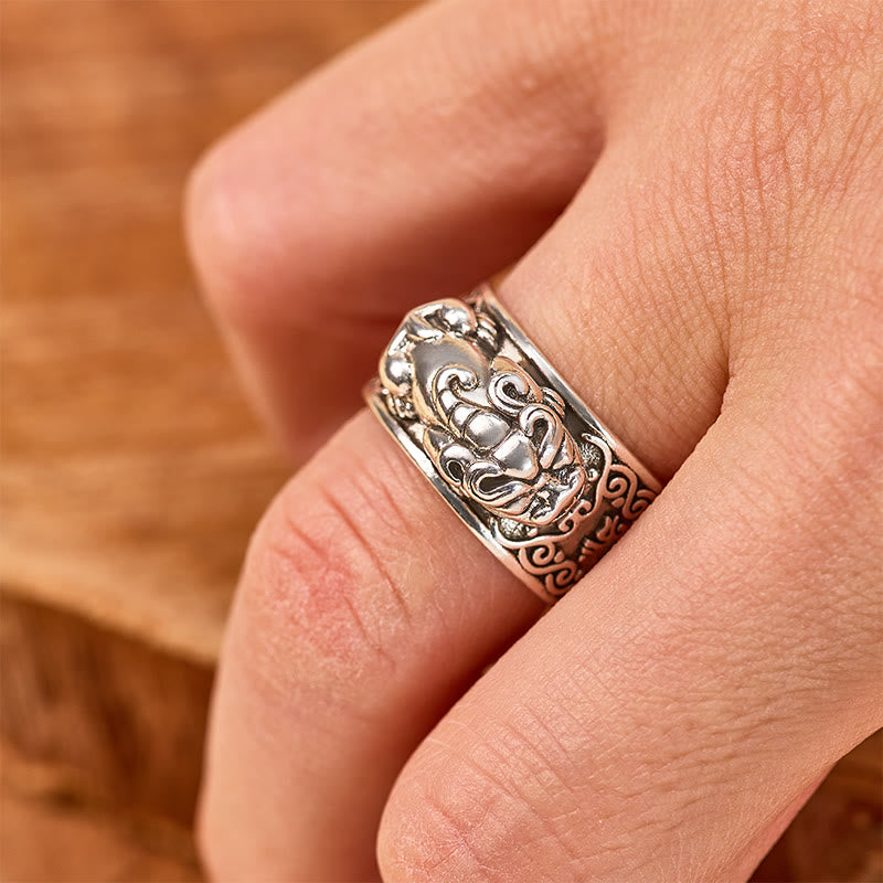 FuAttract Abundance & Protection Feng Shui Good Luck Amulet for Success Pixiu Ring - image 4