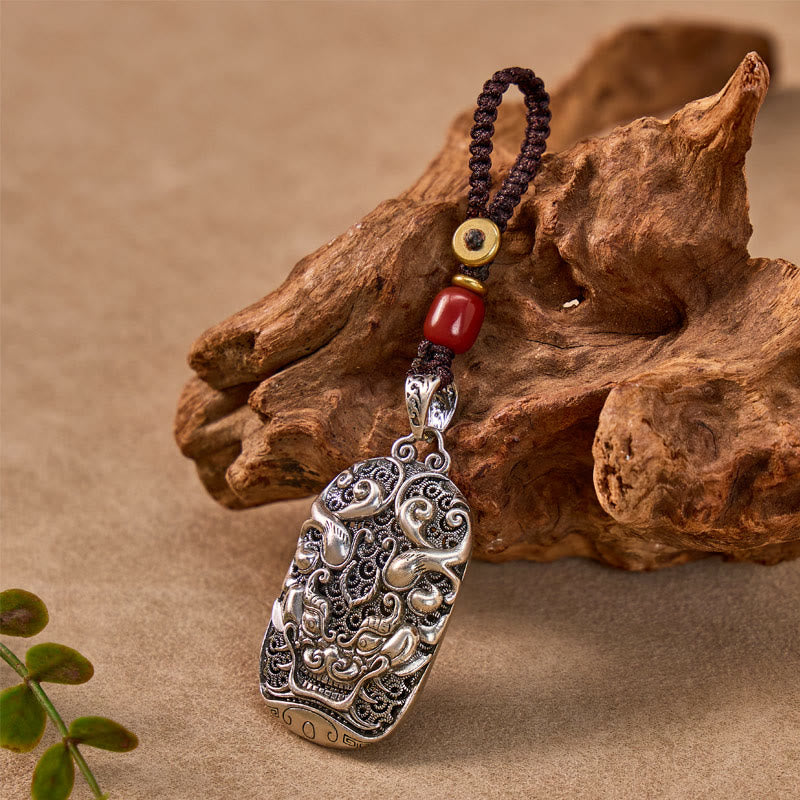 FuAttract Protective Pixiu Spirit Amulet for Ward Off Evil & Inner Strength Keychain - image 1