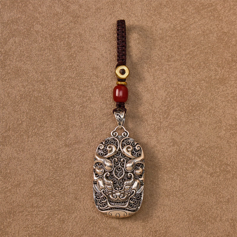 FuAttract Protective Pixiu Spirit Amulet for Ward Off Evil & Inner Strength Keychain - image 5