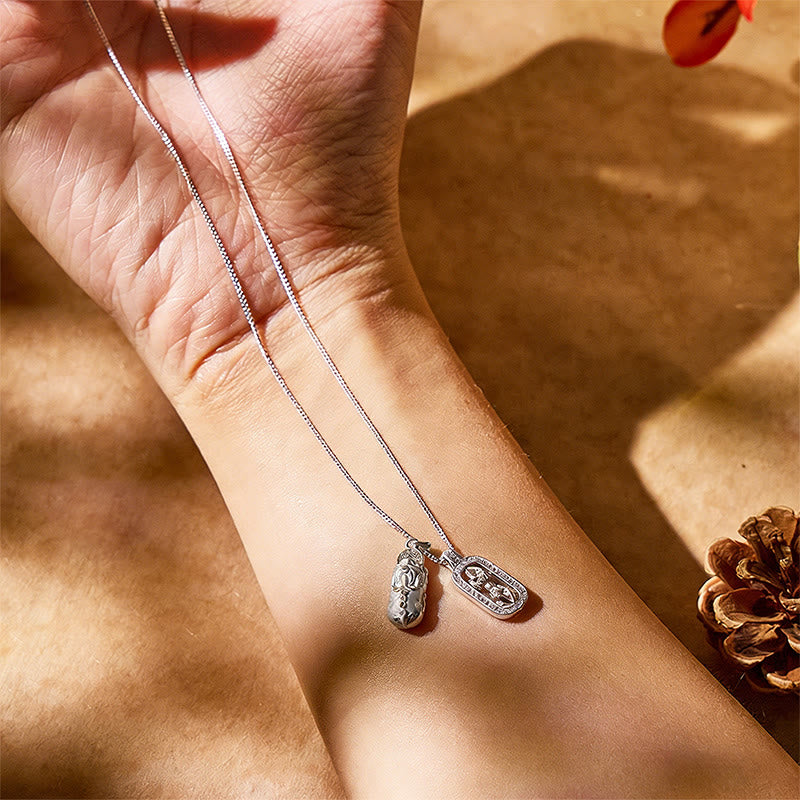 FuAttract Pixiu Power - 925 Sterling Silver & Vajra Protection Necklace for Wealth & Safety - image 8