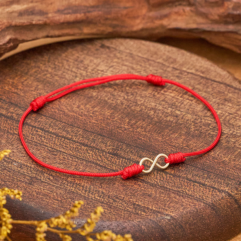 FuAttract Infinity Luck Red String Bracelet – Eternal Love & Protection Symbol - image 1