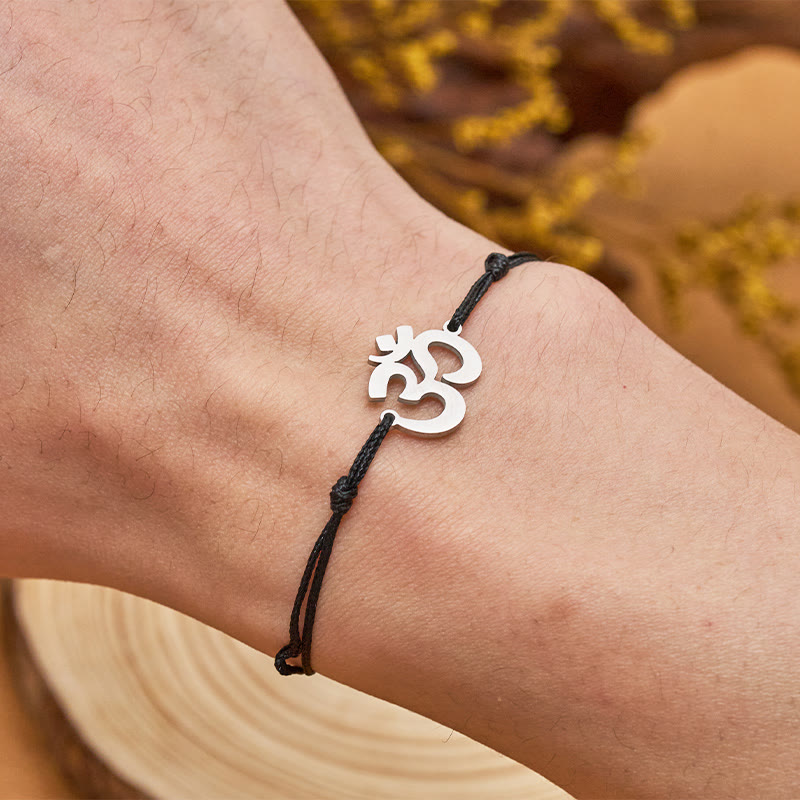 FuAttract Om Protection Red String Bracelet – Sacred Yoga Symbol for Calm & Balance - image 6