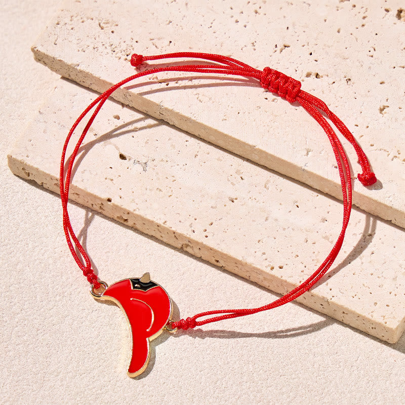 FuAttract Thread of the Red Cardinal Honor Loved Ones Forever String Bracelet - Red Cardinal - image 0