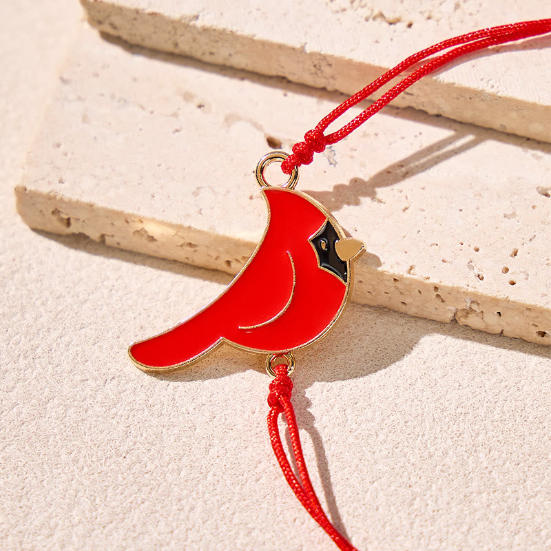 FuAttract Thread of the Red Cardinal Honor Loved Ones Forever String Bracelet - image 1