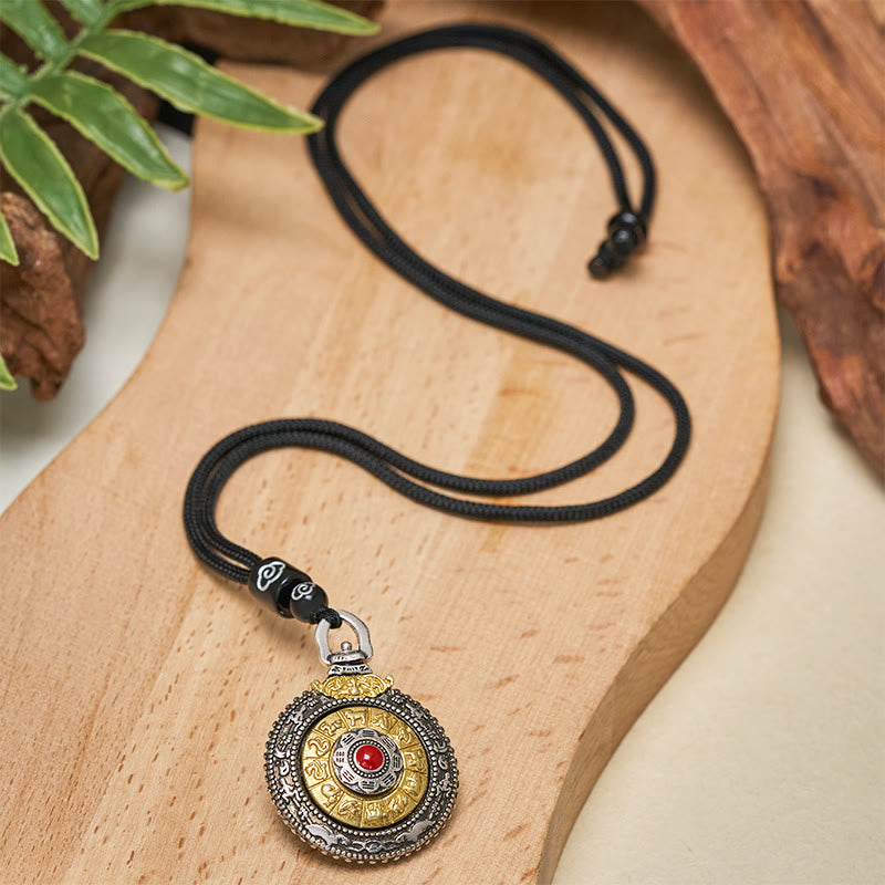 FuAttract Protection & Luck 12 Zodiac Eight Trigrams Rotating Manifestor Tibetan Ghau Necklace - image 7