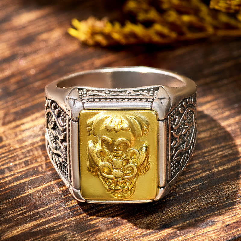 FuAttract Wealth Protection Attract Fortune & Luck Pixiu Adjustable Ring - image 1