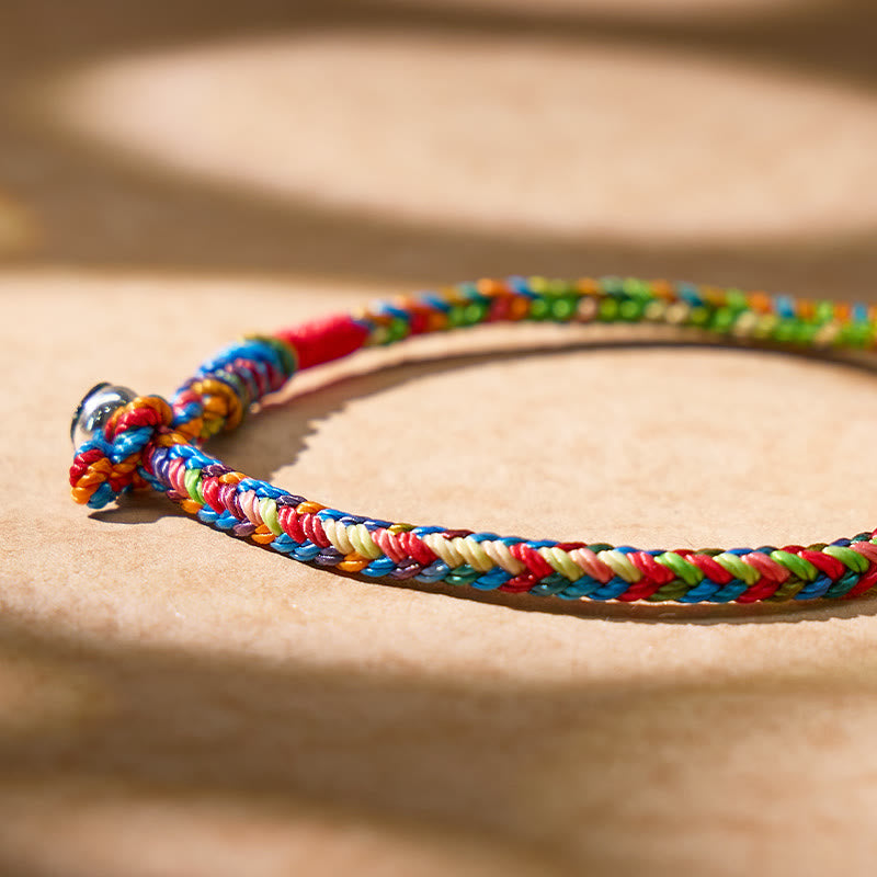 FuAttract Handmade Tibetan Lucky Knot Braided Bracelet for Protection & Success - image 5