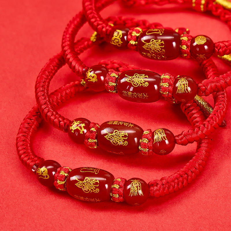 FuAttract Red Agate Chinese Zodiac Red String – Braided Protection & Fortune Bracelet - image 7