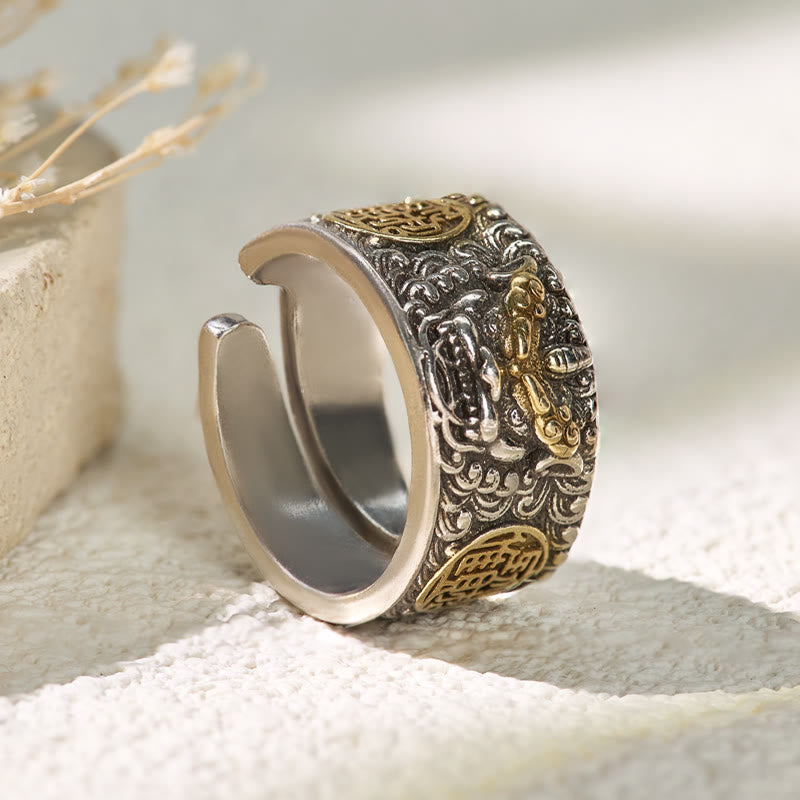 FuAttract Prosperity Abundant Energy Pixiu Ring – Wealth & Protection Symbol - image 5