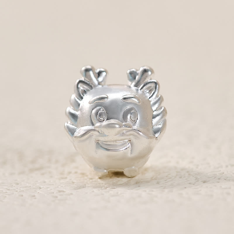 FuAttract Balance Harmony Luck Botswana Agate S999 Silver Chinese Zodiac Bracelet - Dragon - image 14