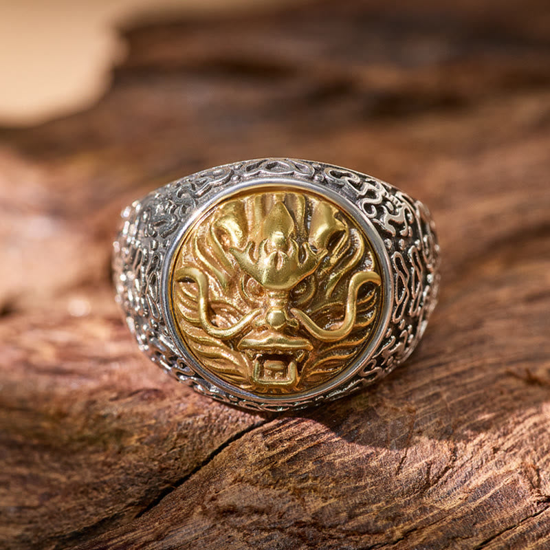 FuAttract Luck Balance Strength Protection Chinese Zodiac Adjustable Ring - Dragon - image 12