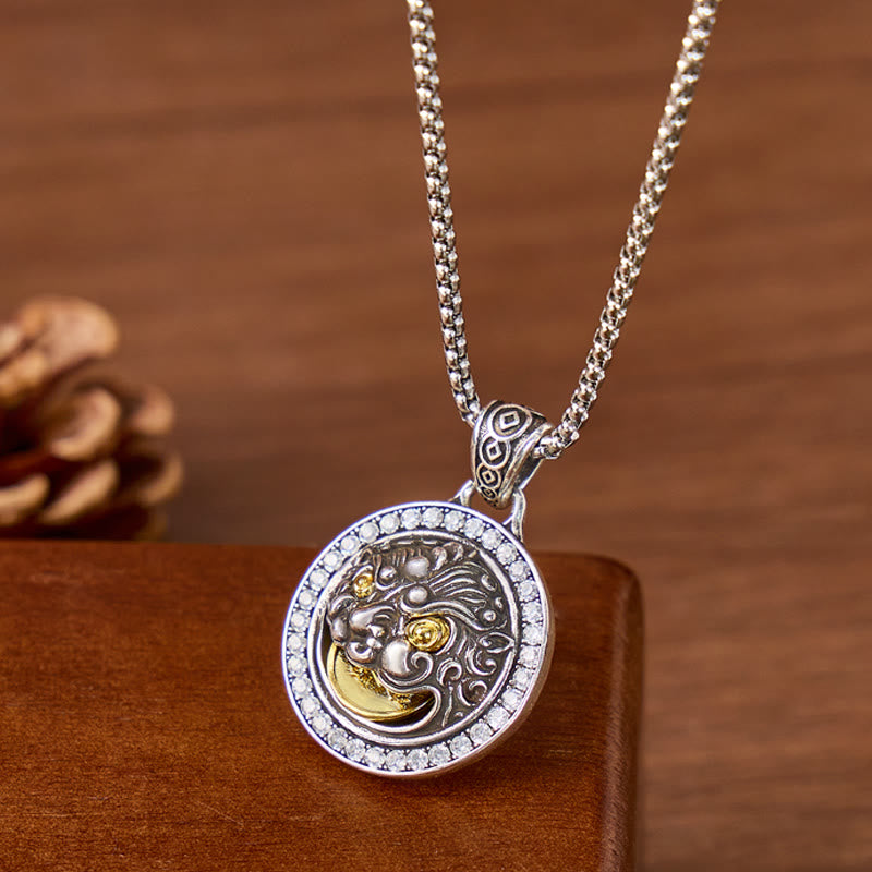 FuAttract Prosperity Luck Power & Balance Pixiu Energy Adjustable Necklace - Pixiu - image 0
