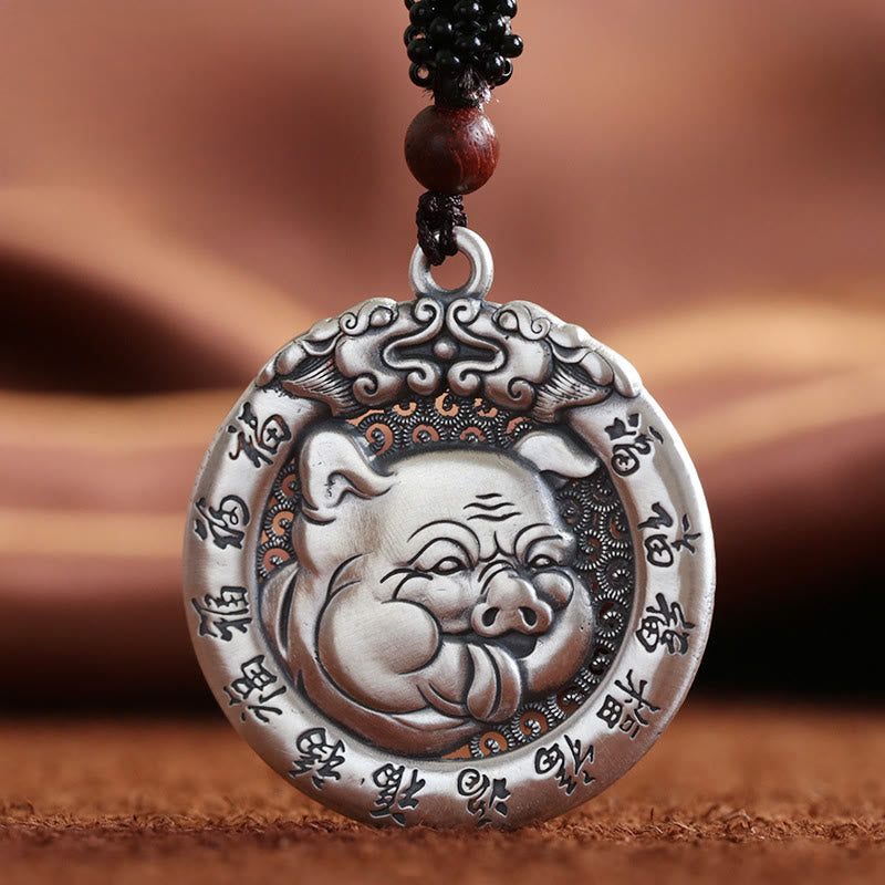 FuAttract Luck Protection Vitality & Energy Flow Chinese Zodiac Necklace - Pig - image 21