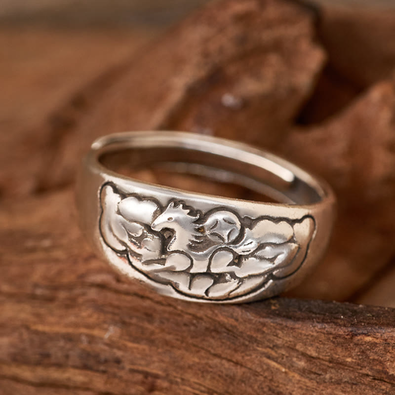FuAttract Personal Luck Protection & Energy Chinese Zodiac Adjustable Ring - image 4