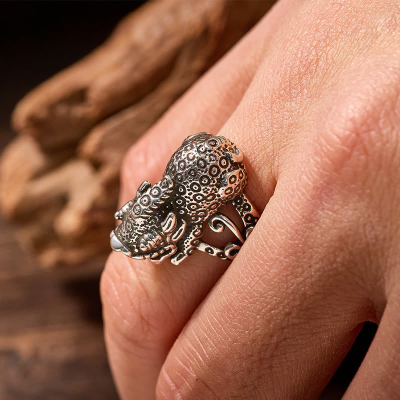 FuAttract Power & Fortune Energy Activation Wealth Attraction Pixiu Ring - image 4