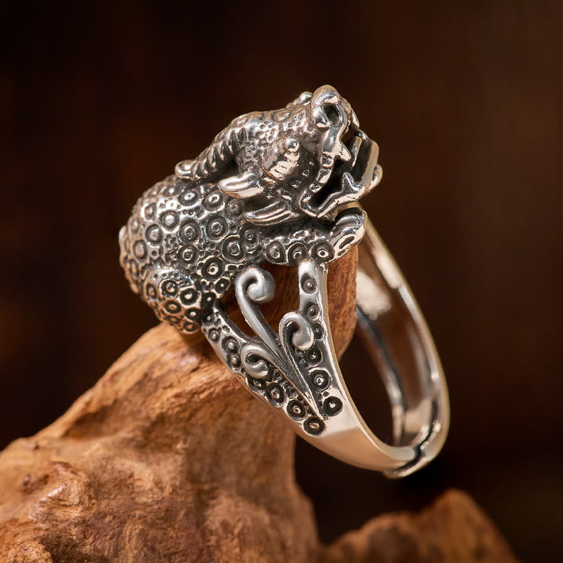 FuAttract Power & Fortune Energy Activation Wealth Attraction Pixiu Ring - image 3