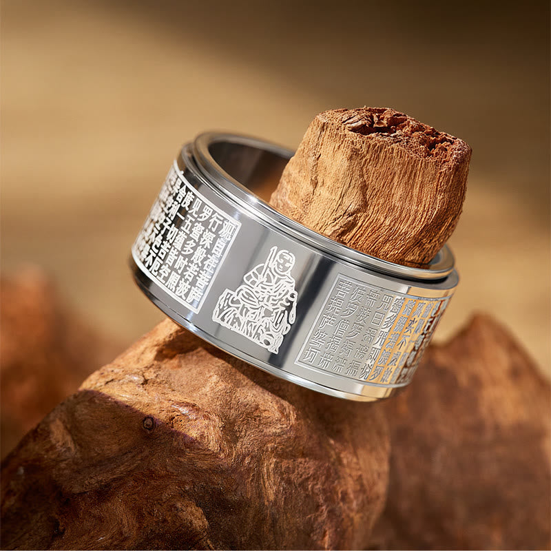 FuAttract Luck Strength & Protection Titanium Steel Chinese Zodiac Ring - image 15