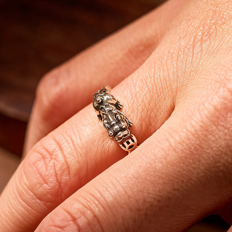 FuAttract Energy Flow & Wealth Guard – Pixiu Ring for Protection & Balance - image 10