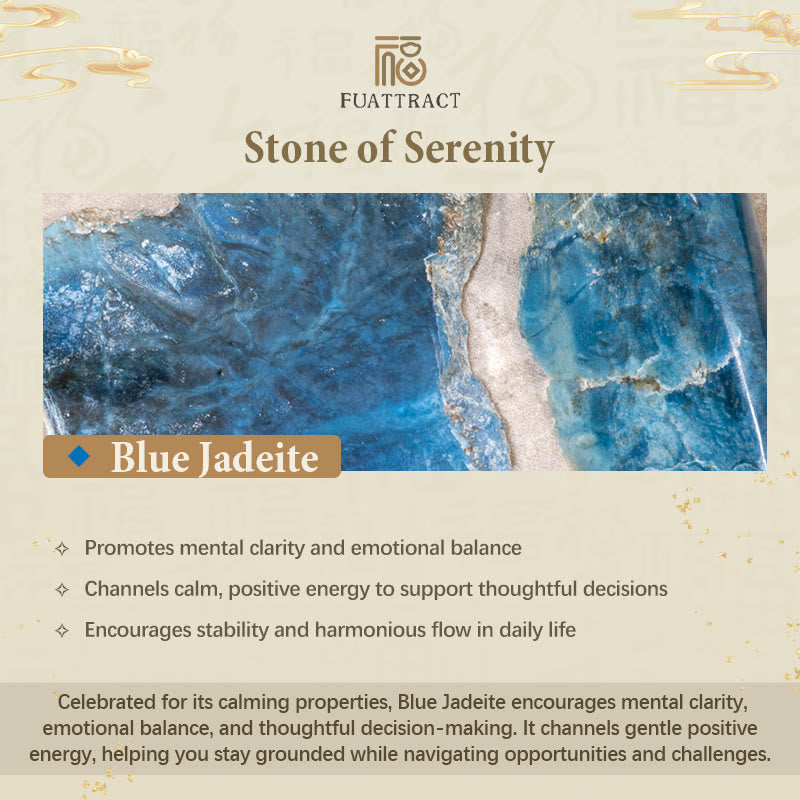 FuAttract Clarity Prosperity Wealth Attraction & Protection Blue Jadeite Pixiu Ring - image 9