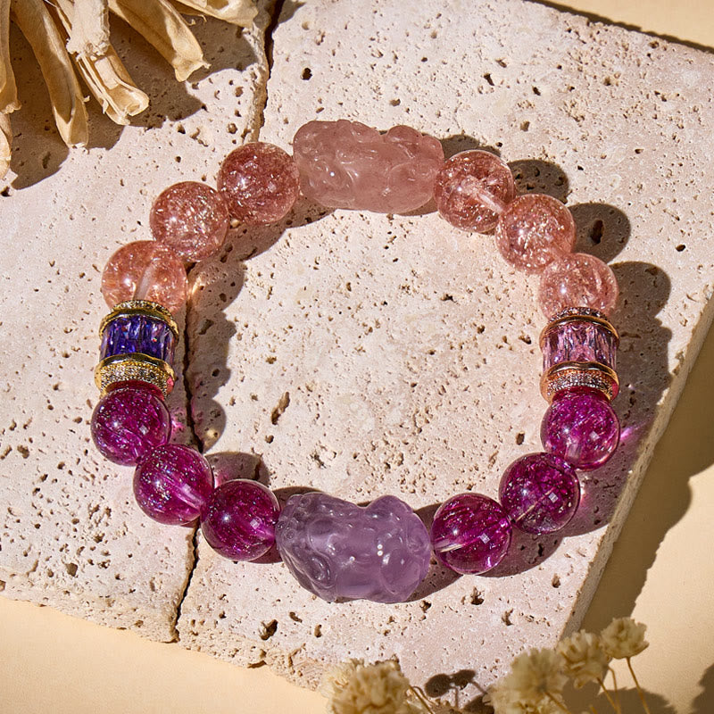 FuAttract Energy Intuition & Transformation – Fireworks Super Seven Pixiu Bracelet - image 2