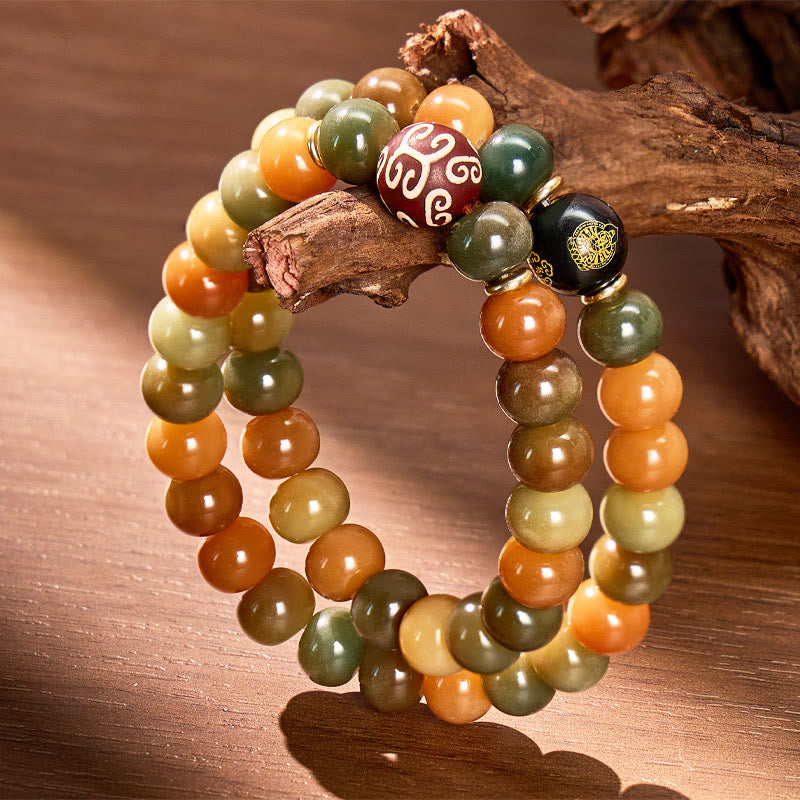 FuAttract Clarity & Spiritual Alignment – Bodhi Seed Chinese Zodiac Bracelet - image 1