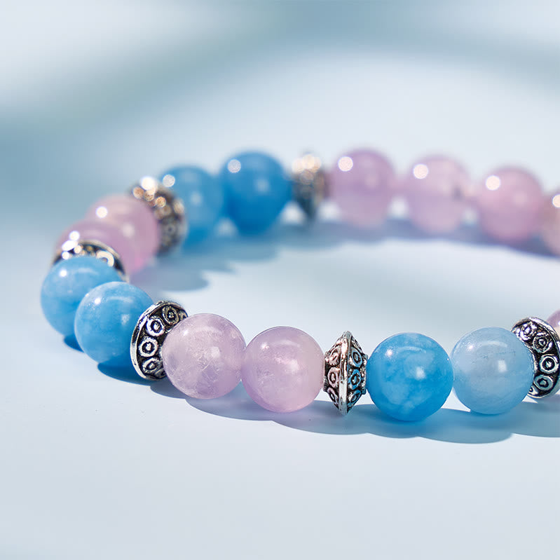 FuAttract Calm Clarity & Emotional Balance Amethyst Aquamarine Chinese Zodiac Bracelet - image 6