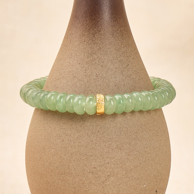 FuAttract Harmony Luck & Prosperity Flow Green Aventurine Pixiu Bracelet - image 3